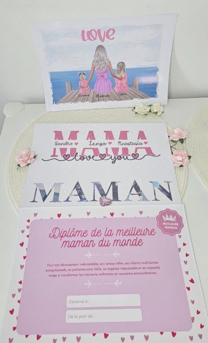 Affiche A4 MAMAN