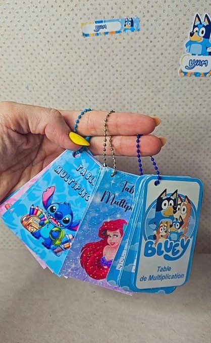 Carnet Tables de Multiplications