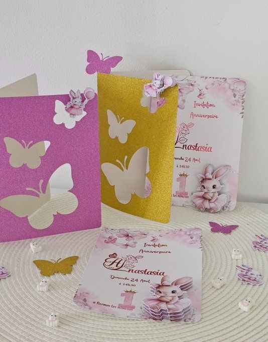 Carte invitation Prestige