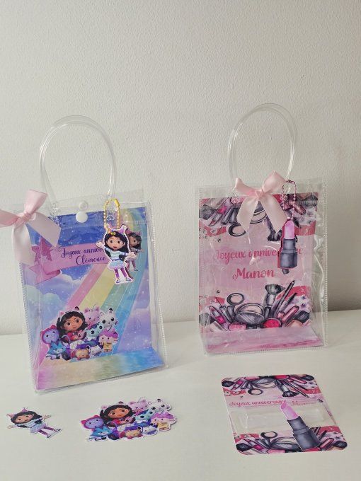 Sac transparent Cadeau 