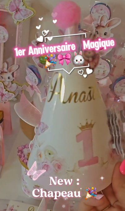 Chapeau Anniversaire 