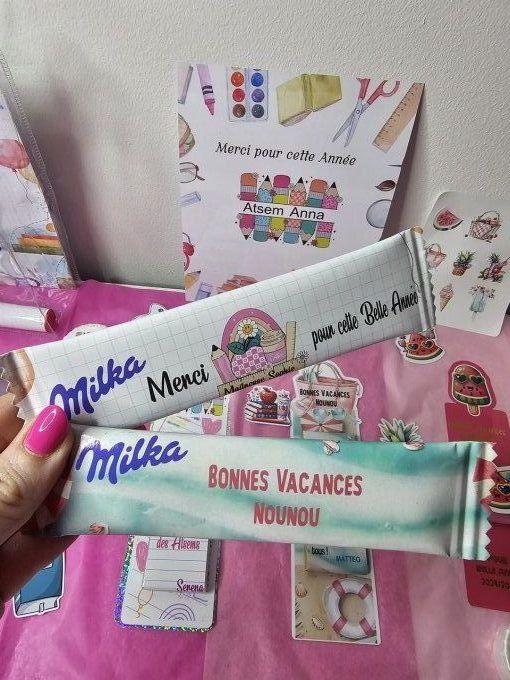 Barre individuel Milka